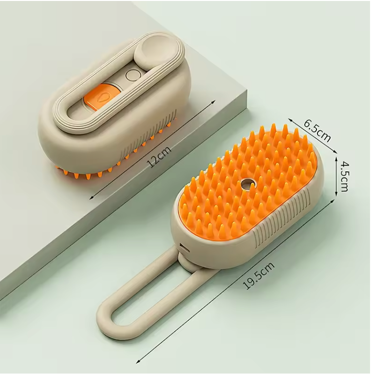Cepillo a vapor hidratante para mascotas